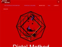 Tablet Screenshot of distalmethod.com